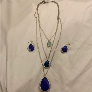 Chloe+Isabel necklace and earrings set